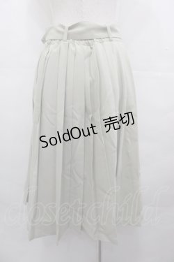 画像2: Fi.n.t / 太ベルト付きプリーツスカート  グリーン I-25-08-09-085-CA-SK-HD-ZI