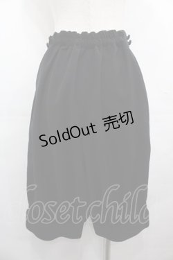 画像2: metamorphose / 裾ボタンパンツ  黒 I-25-08-09-098-ME-PA-HD-ZI