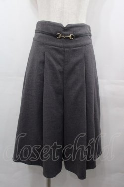 画像1: axes femme POETIQUE / ビットデザインタックパンツ  グレー I-25-08-09-101-AX-PA-HD-ZI