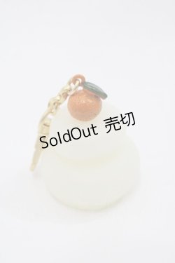 画像2: Q-pot. / 鏡餅オバケちゃんバッグチャーム  白 I-25-08-09-112-QP-ZA-HD-ZI