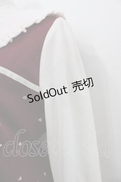 画像2: LIZ LISA / ハート刺繍ワンピース  ボルドー I-25-08-13-049-LO-OP-HD-ZI