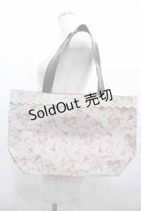 axes femme / axes femme tote bag ＆ shoulder bag BOOK  ピンクＸブラウン I-25-08-13-085-AX-BG-HD-ZT-K026