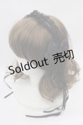 LOLITAその他(お買取対象外) / レースリボンカチューシャ  黒 I-25-08-13-094-LO-AC-HD-ZI