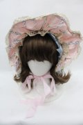 ALICE and the PIRATES / Rosy night’s Masquerade柄ボンネット  パープル I-25-08-13-102-PA-AC-HD-ZI