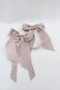 画像2: LOLITAその他(お買取対象外) / ビジューリボンクリップセット  ピンクＸ白 I-25-08-13-104-LO-AC-HD-ZI (2)