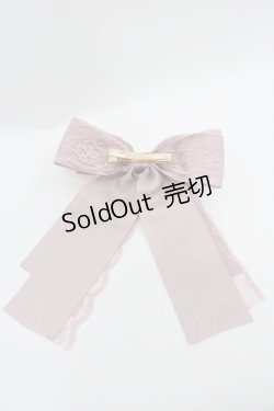 画像2: LOLITAその他(お買取対象外) / ハートビジューリボンバレッタ  ピンク I-25-08-13-106-LO-AC-HD-ZI