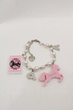 画像2: Angelic Pretty / トランプカーニバルブレスレット  ピンク I-25-08-13-114-AP-AC-HD-ZI