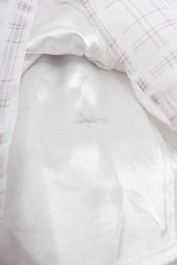 画像3: evelyn / チェックリボンタイ長袖ブラウス  白Ｘピンク I-25-08-13-002-LO-BL-HD-ZI