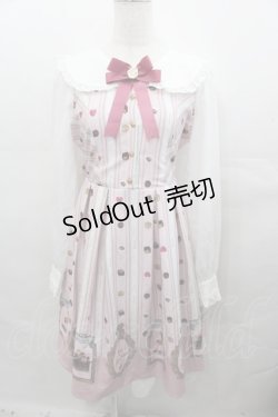 画像1: Amavel / Nounours Chocolatoryワンピース  ピンク I-25-08-13-036-CA-OP-HD-ZI