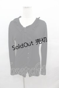 INGEBORG / シルクアンサンブル  ニット黒 I-25-08-15-052-LO-TO-HD-ZS