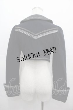 画像2: OZZ ANGELO / ナポレオンジャケット  黒 I-25-08-15-009-OO-JA-HD-ZI