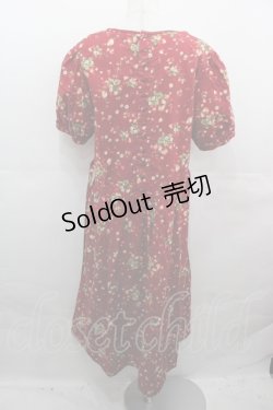 画像2: PINK HOUSE / いちごpt半袖ワンピース  レッド I-25-08-15-103-LO-SK-HD-ZI