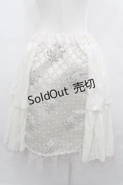 画像2: MR corset / アンティークドールスカート  ピンクＸアイボリー I-25-08-15-112-PU-SK-HD-ZI