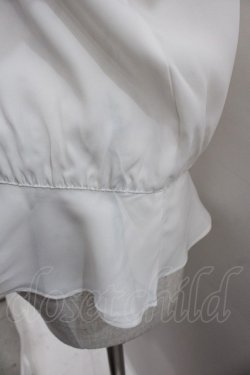 画像4: KETTY / 5つリボンピンタック半袖ブラウス  白 I-25-08-15-029-EL-BL-HD-ZI