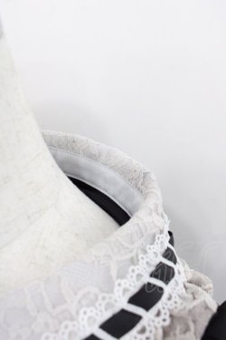 画像3: LIZ LISA / ダブルハートラッフルワンピース  黒Ｘ白 I-25-08-18-063-LO-OP-HD-ZI