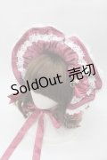BABY,THE STARS SHINE BRIGHT / Rose Lace Rococoボンネット  プラム I-25-08-18-112-BA-AC-HD-ZI