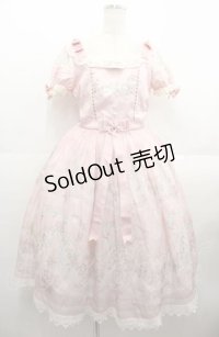 仲夏物語 / Villandry Gardensワンピース  ピンク I-25-08-22-058-EL-OP-HD-ZI