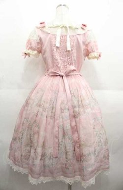 画像2: 仲夏物語 / Villandry Gardensワンピース  ピンク I-25-08-22-058-EL-OP-HD-ZI