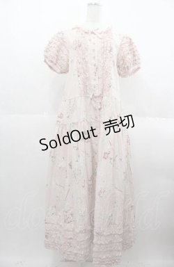 画像1: PINK HOUSE / パラソルプリントワンピース  ピンク I-25-08-22-079-LO-OP-HD-ZI