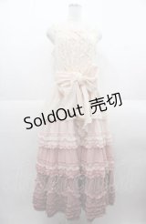 PINK HOUSE / 海外限定グラデーションチュールノースリーブワンピース  ピンク I-25-08-22-080-LO-OP-HD-ZI