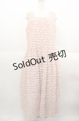 PINK HOUSE / フロッキードットチュールフリル使いローンワンピース  ピンク I-25-08-22-081-LO-OP-HD-ZI