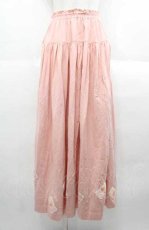 画像1: PINK HOUSE / キューピーワッペンスカート  ピンク I-25-08-22-097-LO-SK-HD-ZT062 (1)