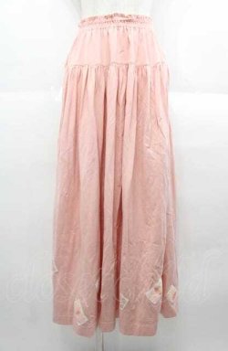 画像1: PINK HOUSE / キューピーワッペンスカート  ピンク I-25-08-22-097-LO-SK-HD-ZI