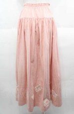 画像2: PINK HOUSE / キューピーワッペンスカート  ピンク I-25-08-22-097-LO-SK-HD-ZT062 (2)
