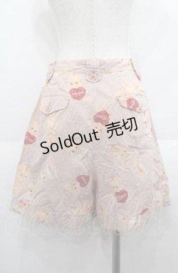 画像2: PINK HOUSE / キューピーハート総柄ショートパンツ  ピンク I-25-08-22-107-LO-PA-HD-ZS