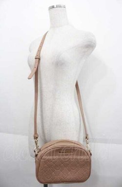 画像1: Maison de FLEUR / モノグラムショルダーバッグ  ブラウン I-25-08-22-112-LO-BG-HD-ZI
