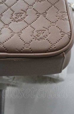 画像5: Maison de FLEUR / モノグラムショルダーバッグ  ブラウン I-25-08-22-112-LO-BG-HD-ZI