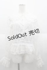 Swankiss / 総レーストップス  ホワイト I-25-08-25-001-CA-TO-HD-ZI