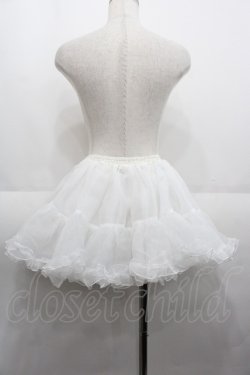 画像2: Angelic Pretty / ショートオーガンジーパニエ  白 I-25-08-25-066-AP-SK-HD-ZI