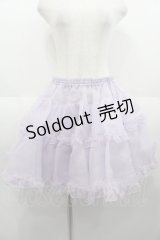 Angelic Pretty / オーガンジーパニエ  ラベンダー I-25-08-25-067-AP-SK-HD-ZI