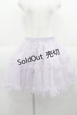 画像1: Angelic Pretty / オーガンジーパニエ  ラベンダー I-25-08-25-067-AP-SK-HD-ZI