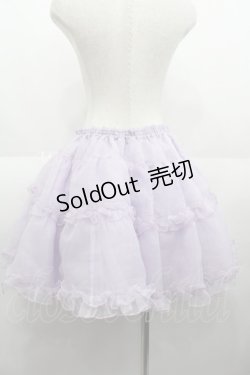 画像2: Angelic Pretty / オーガンジーパニエ  ラベンダー I-25-08-25-067-AP-SK-HD-ZI