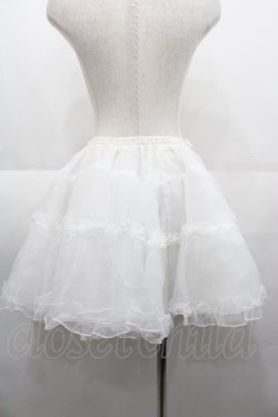 画像2: Angelic Pretty / オーガンジーパニエ  白 I-25-08-25-068-AP-SK-HD-ZI