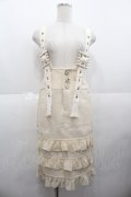 Swankiss / HS lacy frill MS/K　スカート  ベージュ I-25-08-25-071-CA-SK-HD-ZI