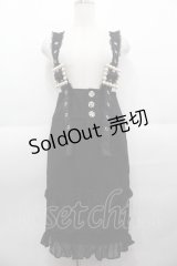 Swankiss / HS lacy frill MS/K　スカート  ブラック I-25-08-25-072-CA-SK-HD-ZI