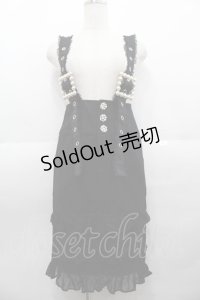 Swankiss / HS lacy frill MS/K　スカート  ブラック I-25-08-25-072-CA-SK-HD-ZI