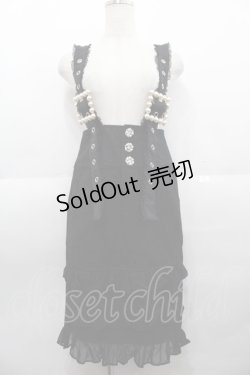 画像1: Swankiss / HS lacy frill MS/K　スカート  ブラック I-25-08-25-072-CA-SK-HD-ZI