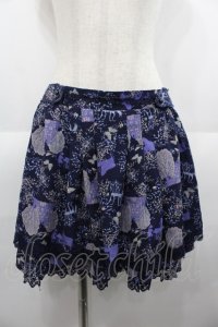 axes femme / お家柄キュロット  ネイビー I-25-08-25-081-AX-PA-HD-ZI