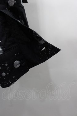 画像3: SUPER LOVERS / PUNKプリントロングシャツ  黒Ｘシルバー I-25-08-25-009-PU-BL-HD-ZI