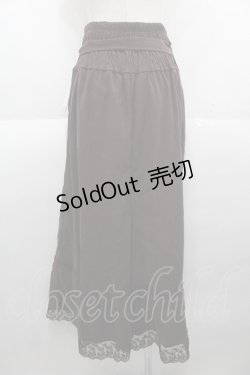 画像2: axes femme / 2WAYガウチョパンツ M ブラウン I-25-08-25-085-AX-PA-HD-ZI