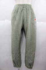 HYSTERIC GLAMOUR / SUPER HYSワッペン スウェットパンツ  グリーン I-25-08-25-094-PU-PA-HD-ZI