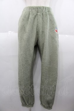 画像1: HYSTERIC GLAMOUR / SUPER HYSワッペン スウェットパンツ  グリーン I-25-08-25-094-PU-PA-HD-ZI
