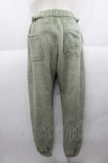 画像2: HYSTERIC GLAMOUR / SUPER HYSワッペン スウェットパンツ  グリーン I-25-08-25-094-PU-PA-HD-ZI (2)