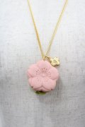 Q-pot. / サクラモナカコシアンネックレス  ピンクＸ抹茶 I-25-08-25-096-QP-AC-HD-ZI