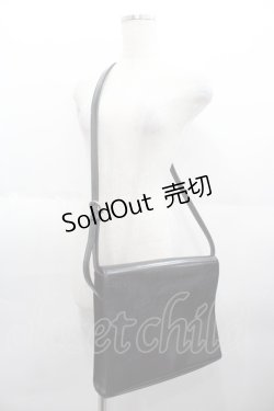 画像1: Jean Paul GAULTIER / ニューローズショルダーバッグ  黒 I-25-08-25-099-GO-BG-HD-ZI