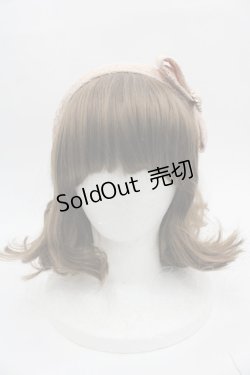 画像2: Swankiss / リボンハートビジューレースカチューシャ  ベージュ I-25-08-25-101-CA-ZA-HD-ZI